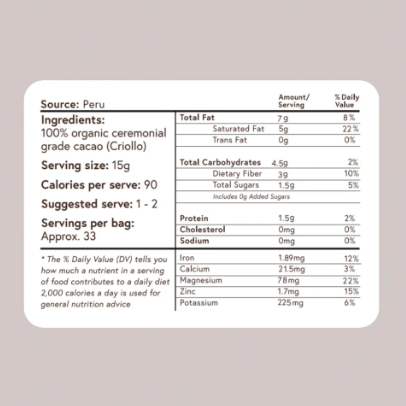 Ceremonial grade Cacao - Collective