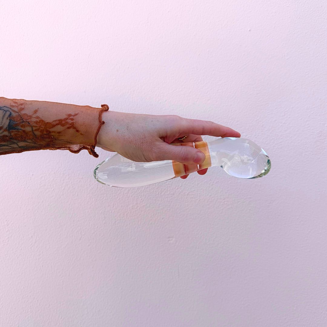 The Eros Glass Pleasure Wand