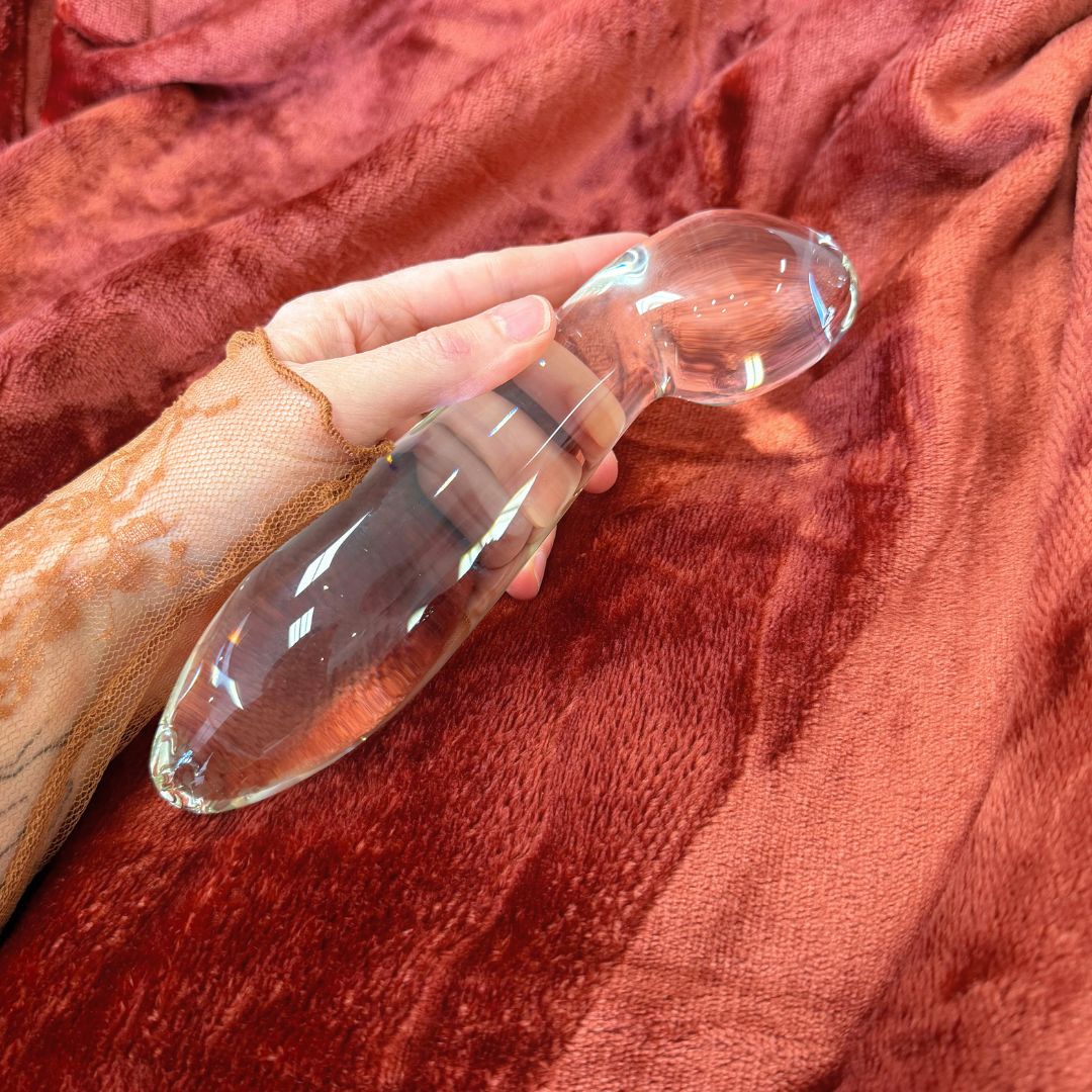 The Eros Glass Pleasure Wand