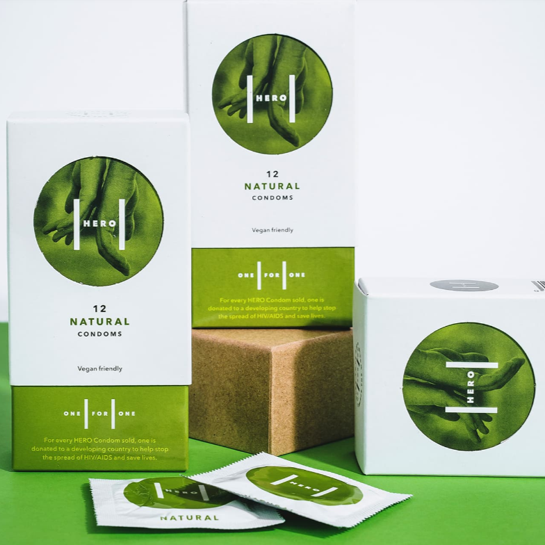 HERO Condoms – NATURAL 12 PACK