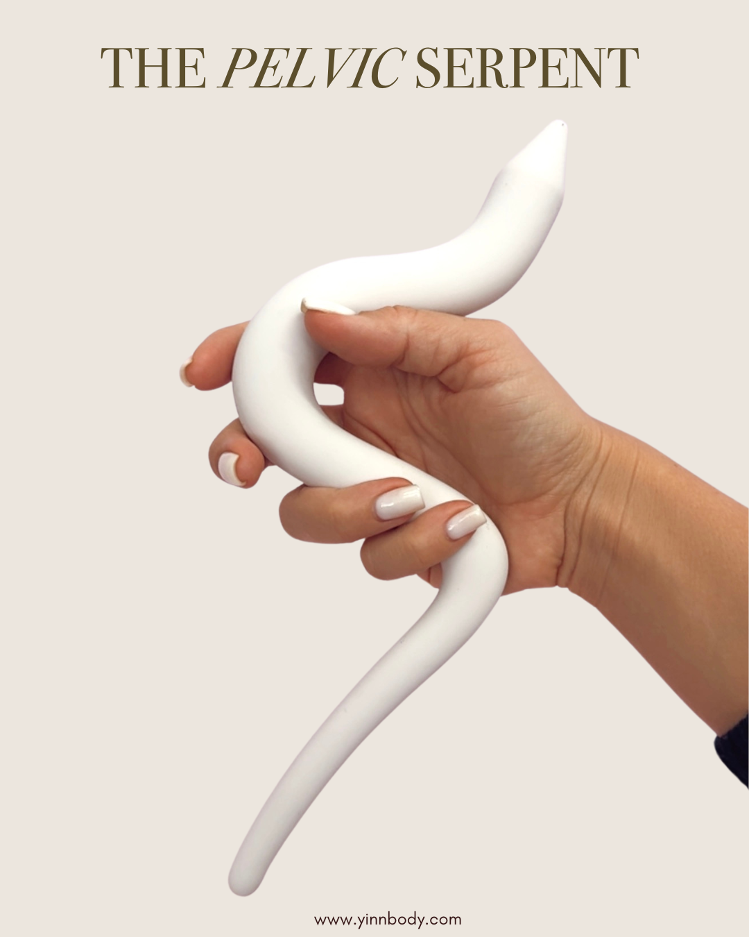 The Pelvic Serpent Vibrating Wand by Yinn  Yoni Pleasure Palace