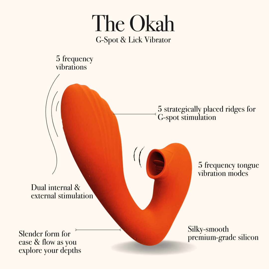 The Okah - Vibrator for blended orgasms
