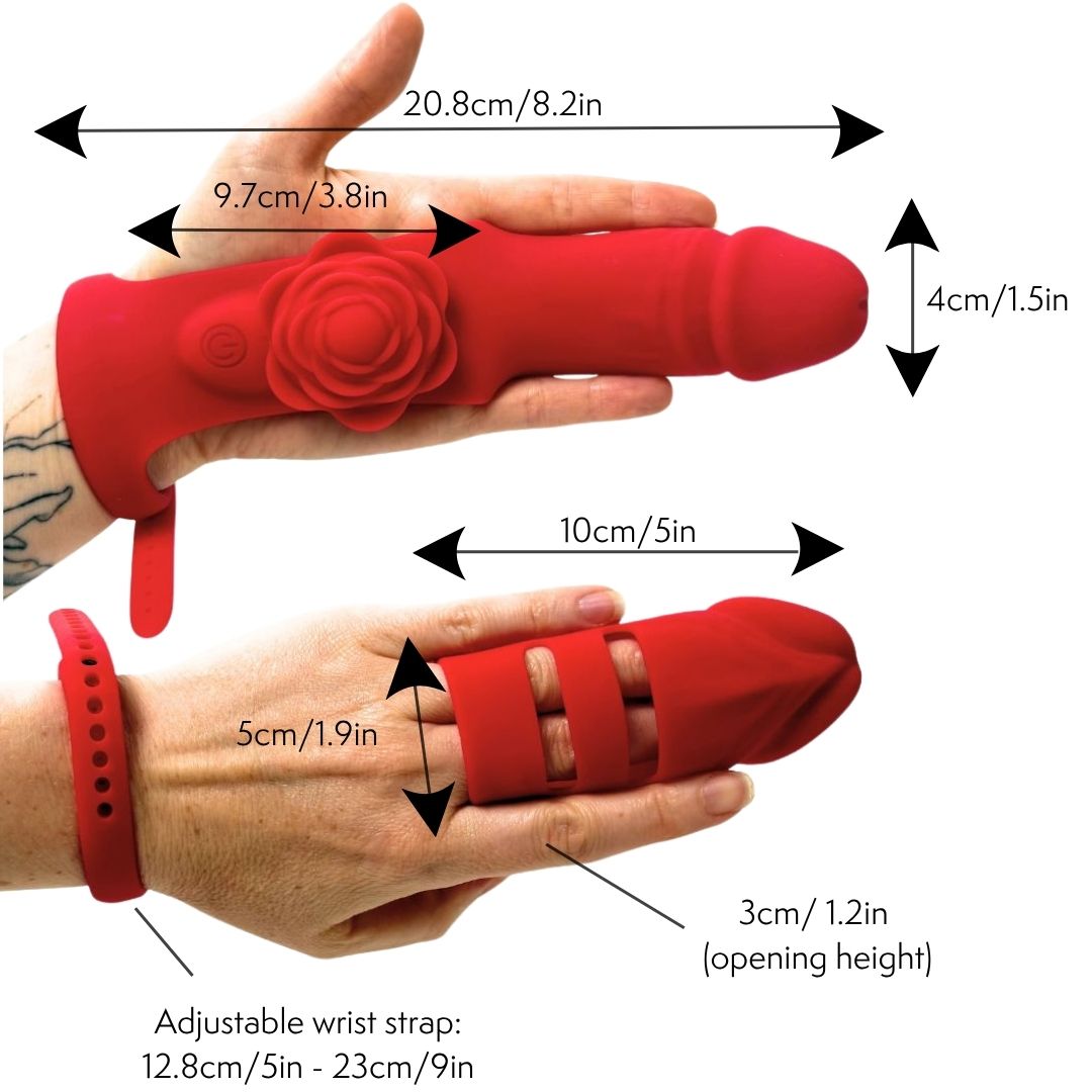 The Rosette Finger Sleeve