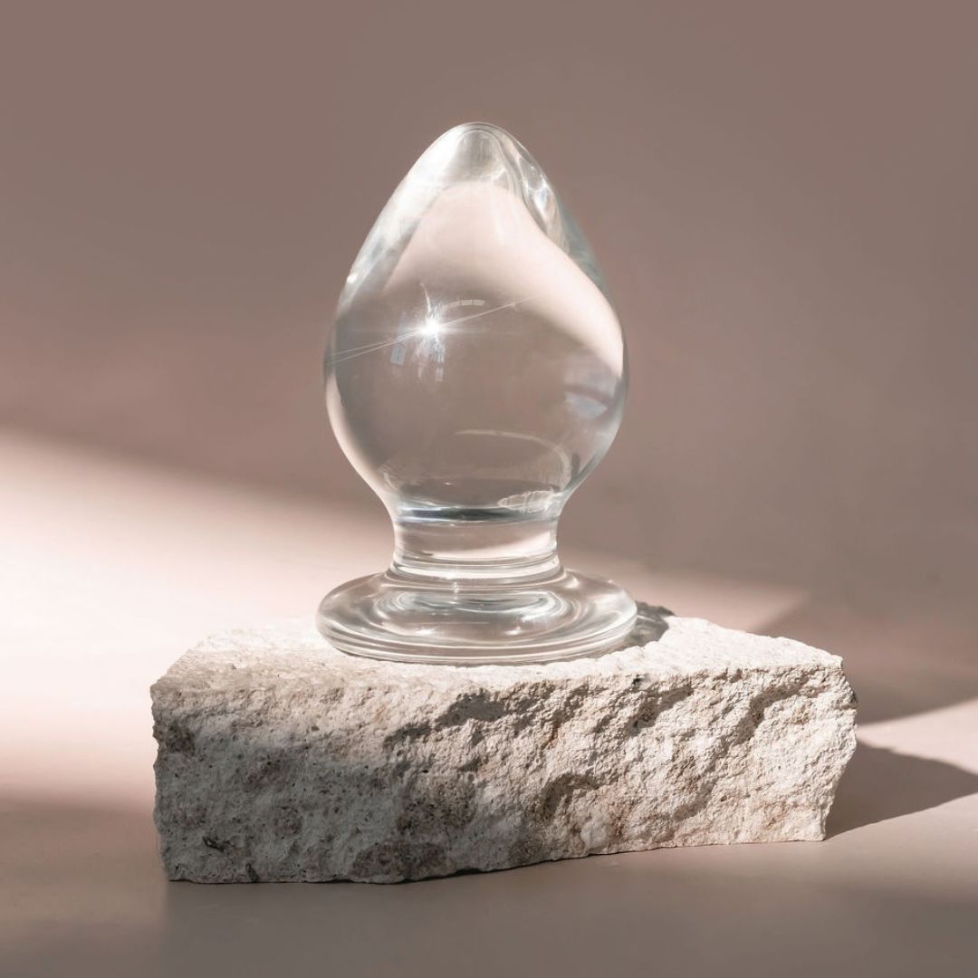 The Stretcher Glass Anal Plug