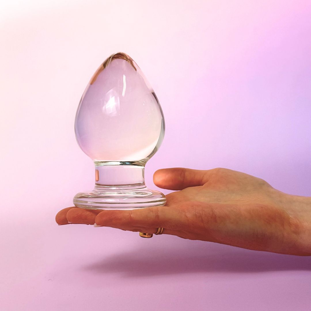The Stretcher Glass Anal Plug