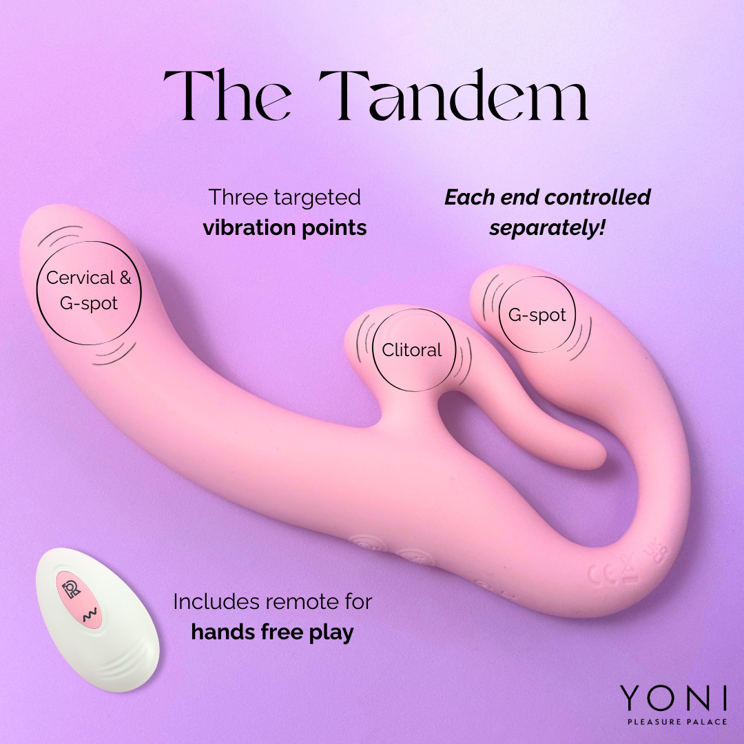 The Tandem - Double-Ended Vibrating Dildo